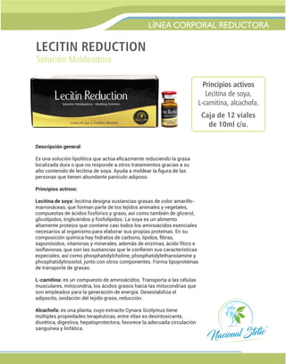 Lecitin reduction
