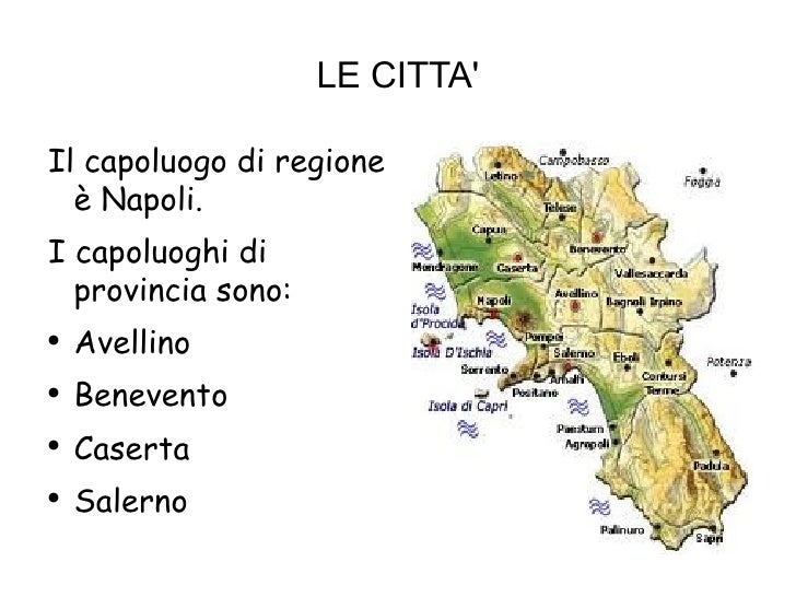 Le città della campania