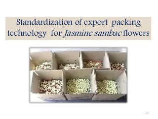 Cut flower and loose flower - Grading, packaging and storage techniques ...