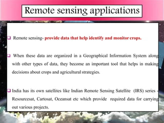 Soil mapping , remote sensing and use of sensors in precision farming | PDF