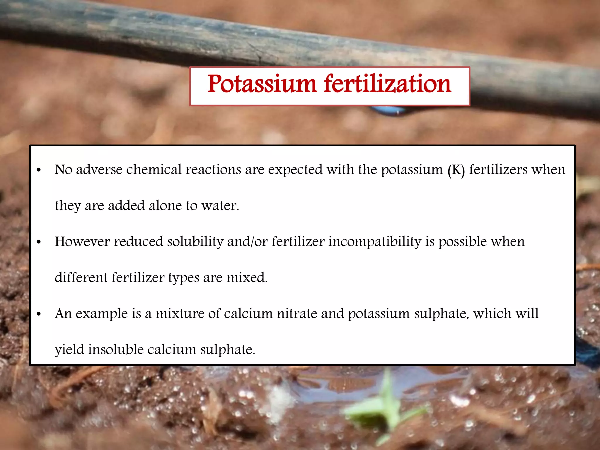Design, layout and installation of drip and fertigation in precision ...