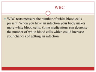 clinical chemistry - blood Analysis | PPTX