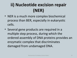 DNA damage and Repair mechanism and types | PDF