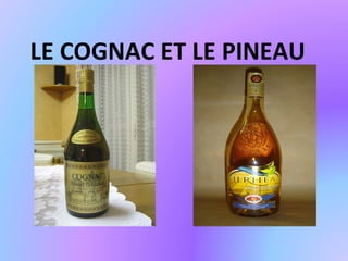 LE COGNAC ET LE PINEAU
 