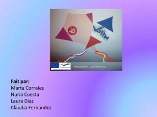 Fait par:
Marta Corrales
Nuria Cuesta
Laura Diaz
Claudia Fernandez
 