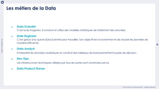 There
is
a
better
way
42
OCTO Part of Accenture © 2021 - All rights reserved
Les métiers de la Data
๏ Data Scientist
C’est...