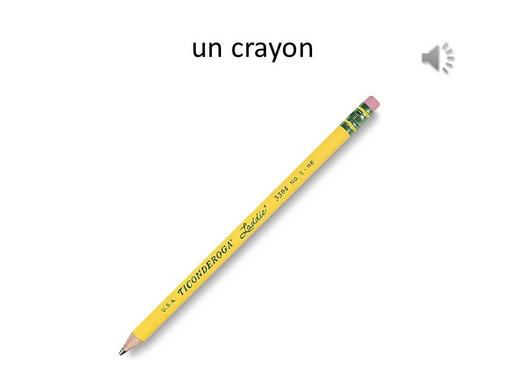 Lecon 9 French Objects