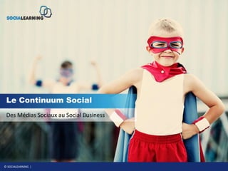 Le Continuum Social Des MédiasSociaux au Social Business 