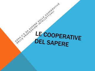 Le cooperative del sapere
