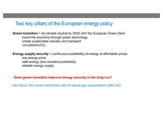 Green Transition & EU's Energy Security | PDF
