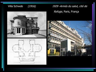 Villa Schwob   (1916)  1929 -Armés du salut, cité de Refuge , Paris, França   