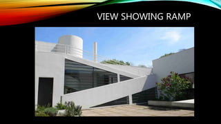 VIEW SHOWING RAMP
 