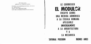 Le corbusier   le modulor (1948)