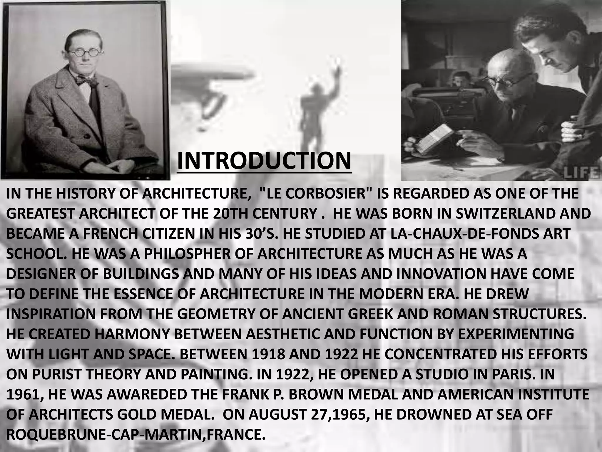 Le corbusier (1) | PPTX