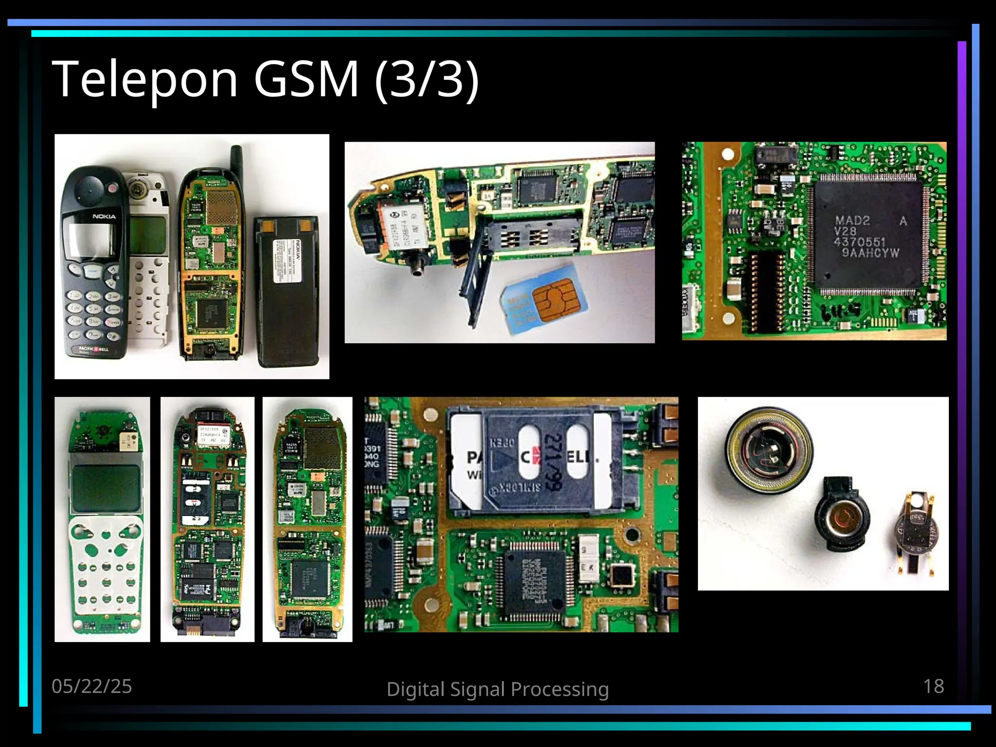 05/22/25 Digital Signal Processing 18 Telepon GSM (3/3) 