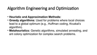 advanced complexity theory and analysis algo | PPTX