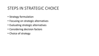 LECT-10-STRATEGY FORMULATION, IMPLEMENTATION, EVALUATION & CONTROL.pptx