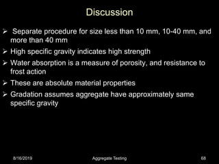 Lect 14-testing procedures for road aggregates | PPT