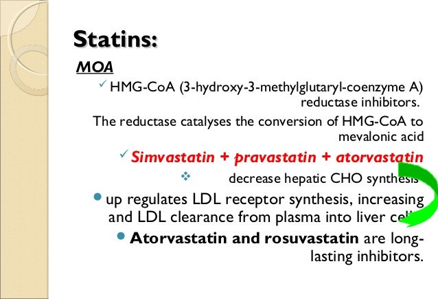 Lipid regulating drugs