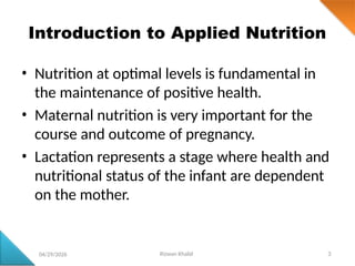 Comprehensive Guide to Maternal Nutrition During Pregnancy and ...