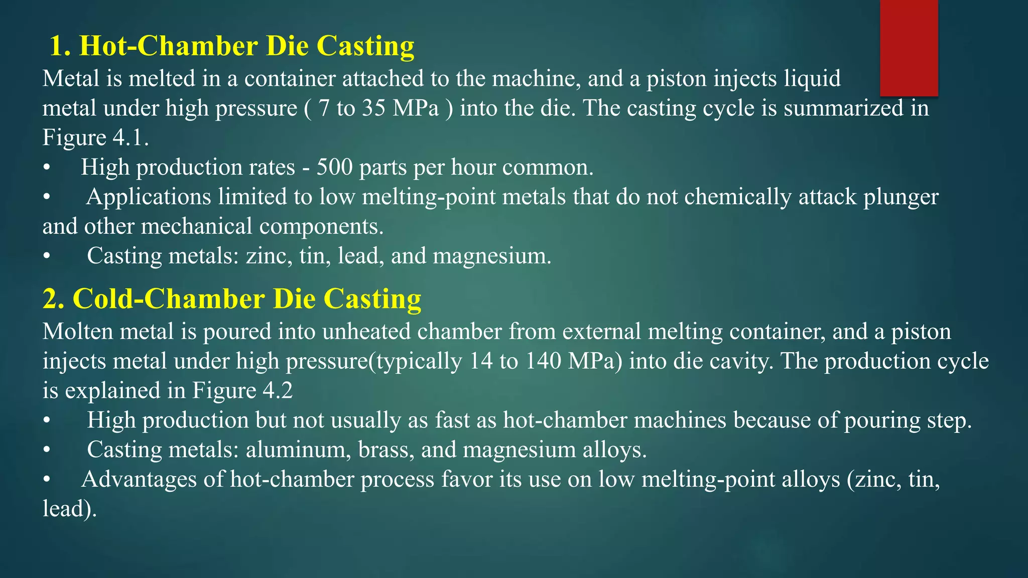 permanent mold casting | PPTX | Chemistry | Science