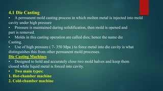 permanent mold casting | PPTX