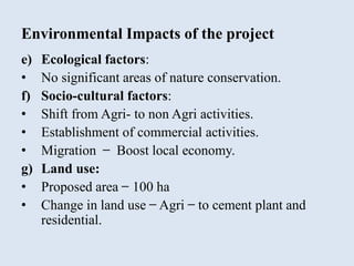 ENVIRONMENTAL IMPACT ASSESSMENT OF CEMENT PLANT___ A.pptx