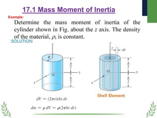 Calculating Inertia Lecture five rigid dynamics msa university | PDF
