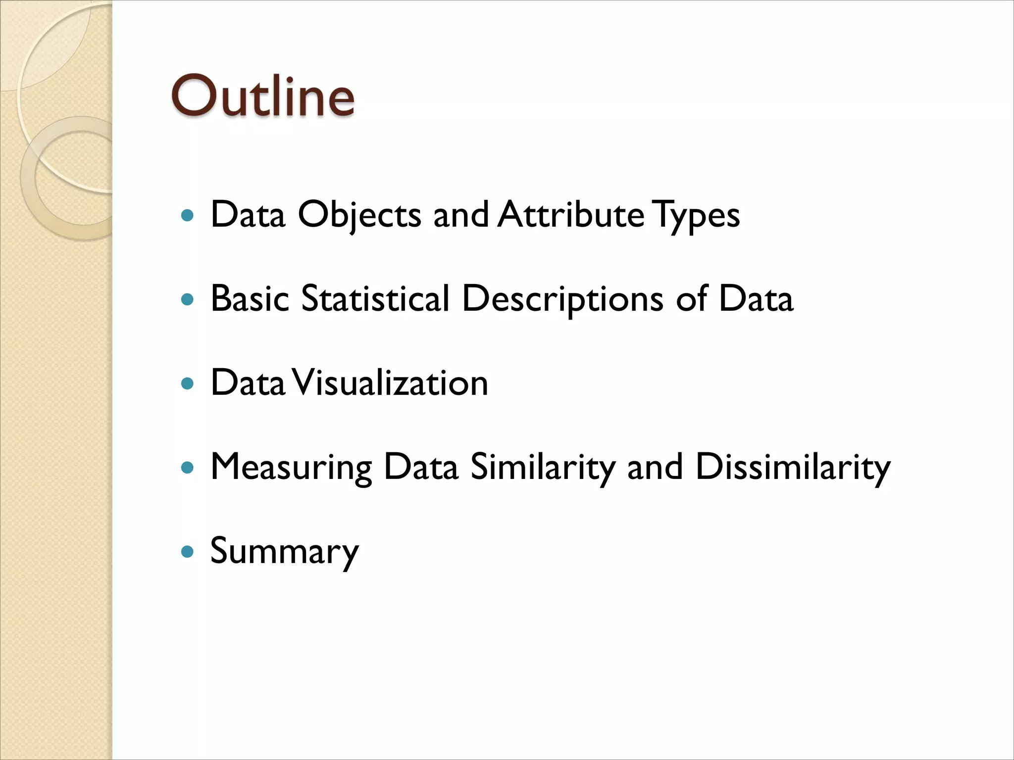 Lect 2 getting to know your data | PPT