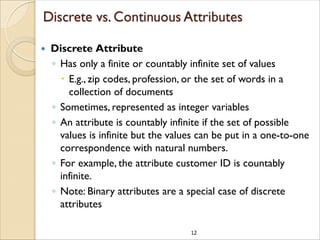 Lect 2 getting to know your data | PDF