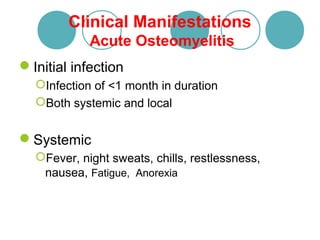 Osteomyelitis | PPT