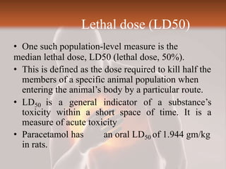 Ld50 Scale lect-5 drugtoxicity ppt.ppt