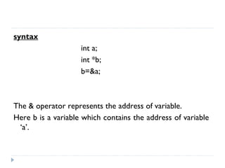 Lect 9(pointers) Zaheer Abbas | PPT