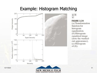 12/17/2023 51
Example: Histogram Matching
 