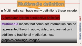 Comprehensive Introduction to Multimedia: History, Tools, and ...