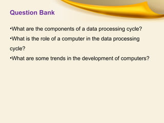 COMPUTER PROGRAMMING UNIT 1 Lecture 3 | PPT