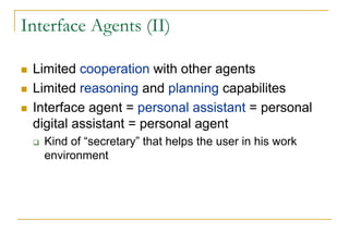 Lecture 4- Agent types | PDF