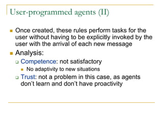 Lecture 4- Agent types | PDF