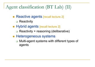 Lecture 4- Agent types | PDF