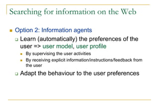 Lecture 4- Agent types | PDF