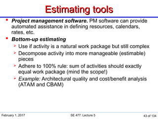 Estimable Example Softwares and Systems Project Management | PPT