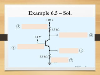 Characteristics of Bipolar Junction Transistor | PPTX
