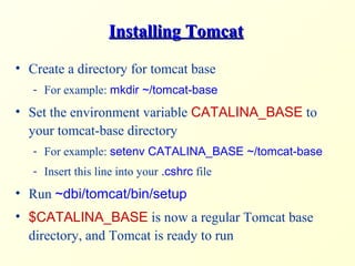 Tomcat server | PPT