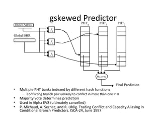 Lect09 adv-branch-prediction | PPT