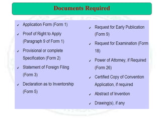 Documents Required
 