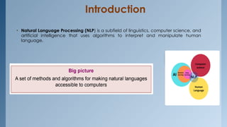 Introduction to Natural Language Processing (NLP) | PPT