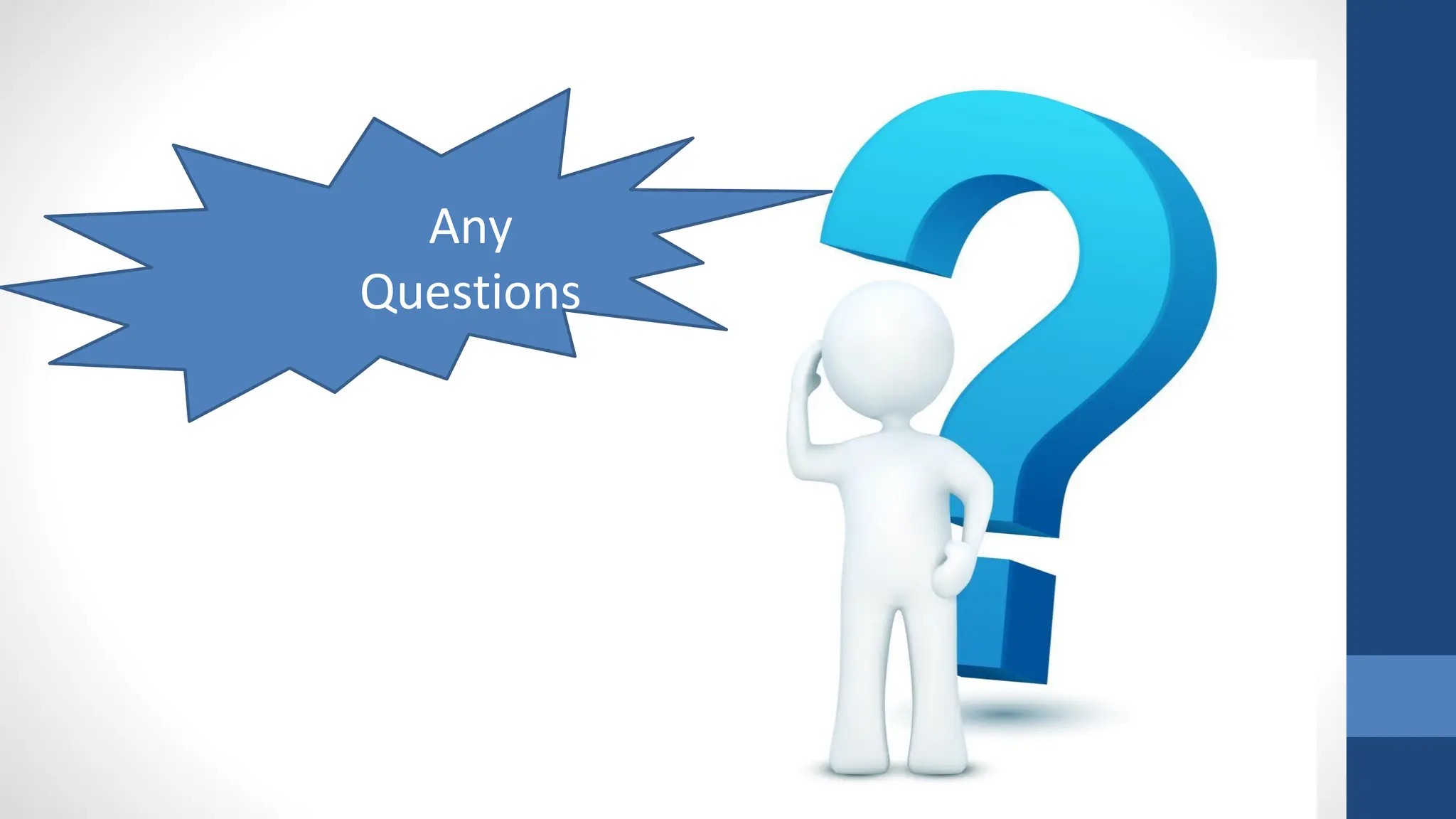 Any
Questions
 