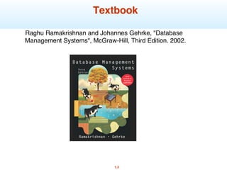 Introduction to database systems in teh CAS network | PDF