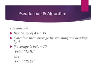 Algorithms and Flowchart.ppt
