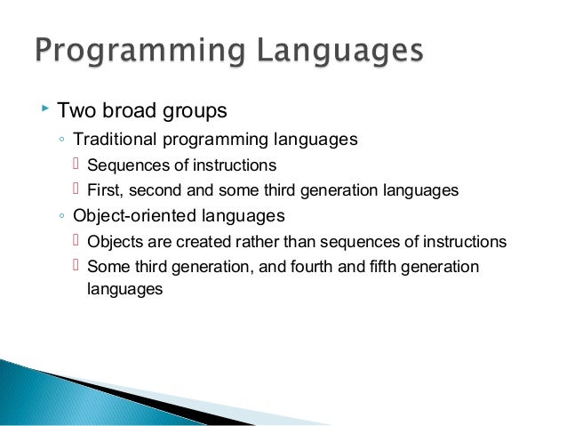 Programming